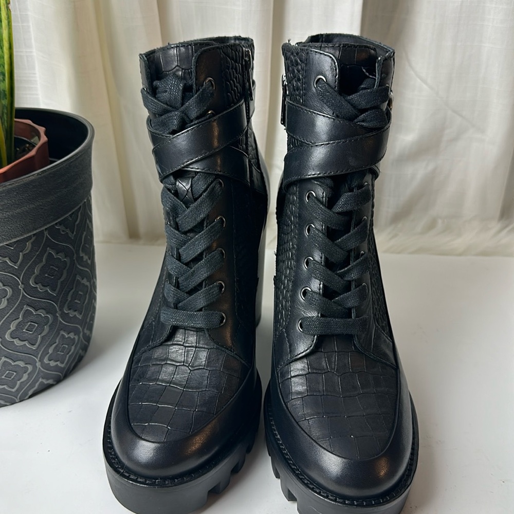 Antonio Melani Pearce Lug Sole Booties